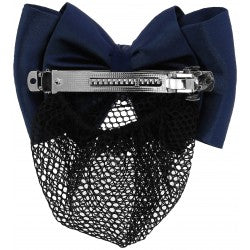 Elegant Hair Clip with Bow and Rhinestones