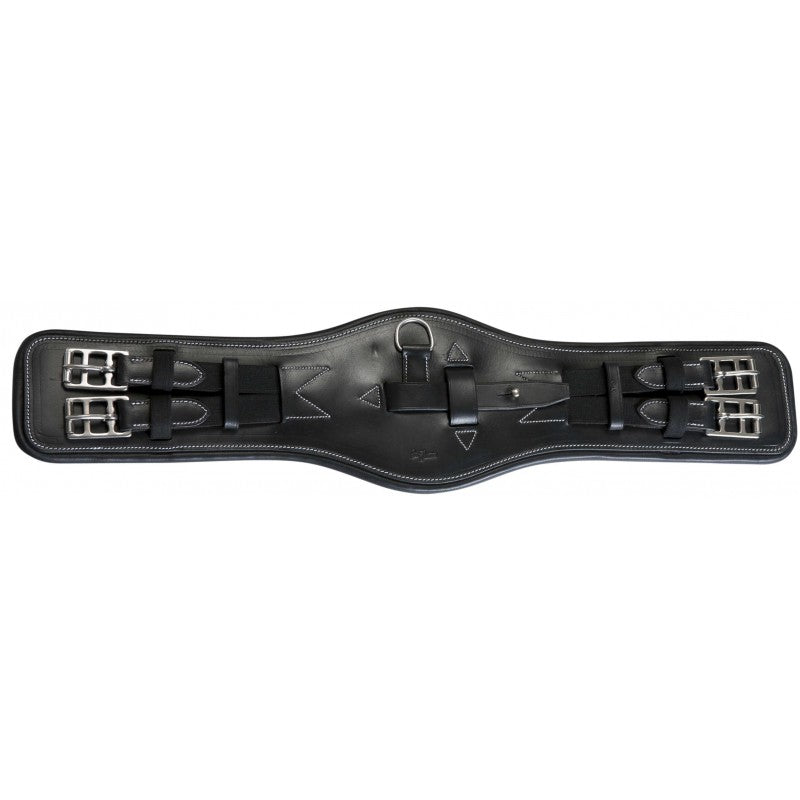Short Padded Leather Horse Girth