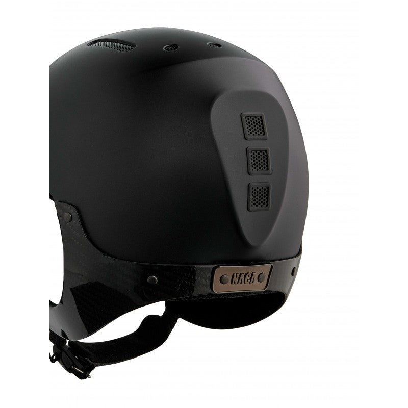 NACA 180° Helmet – Rear View – Ventilation & Mesh Interior – Premium Equestrian Helmet