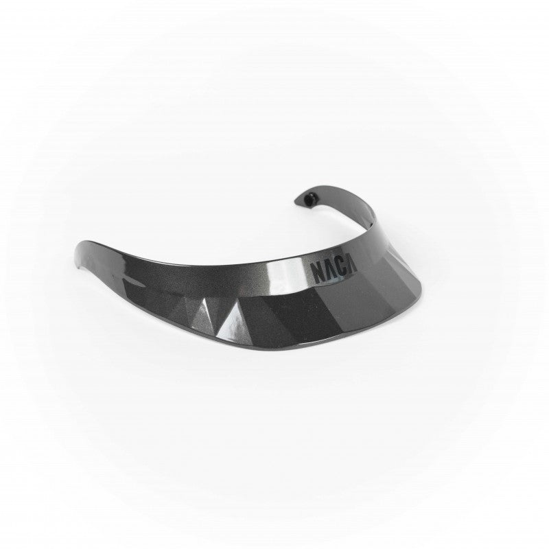 Standard NACA magnetic helmet visor gloss finish gray – Ekkivibes
