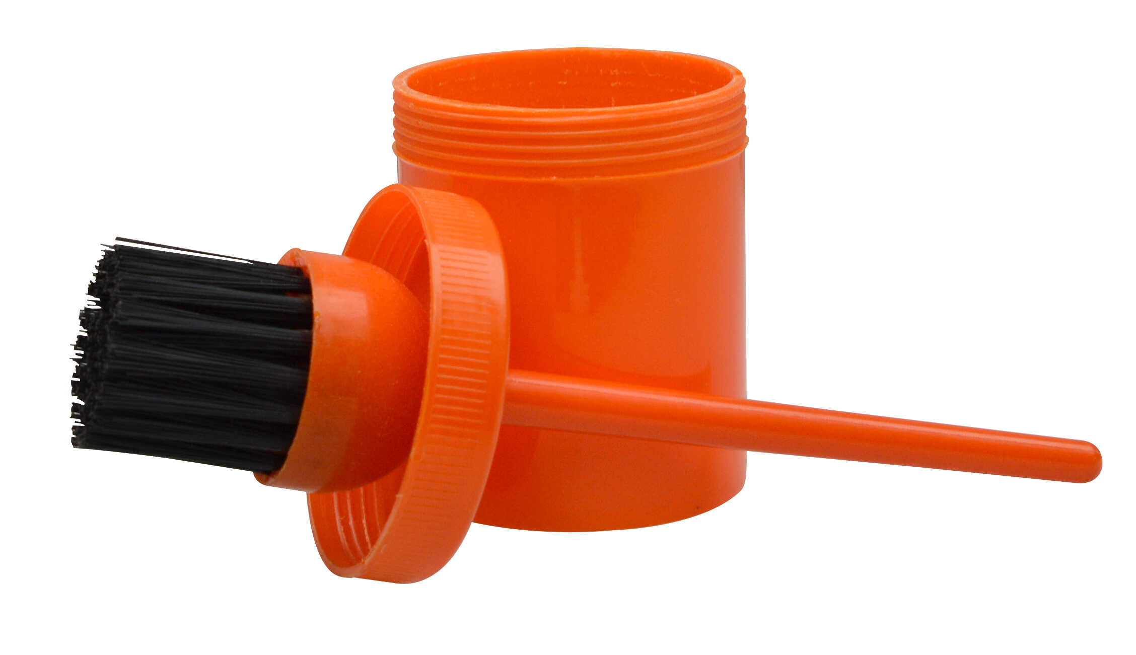 Plastic hoof brush+bottle