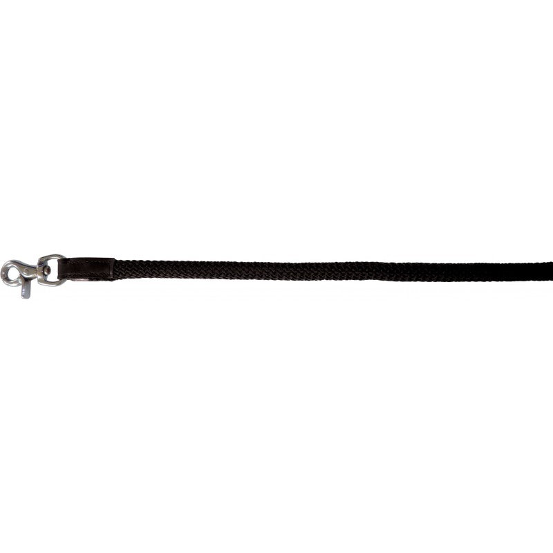 Norton Club black polypropylene leisure reins with zinc swivel snap hook – horse reins for trail riding at Ekkivibes