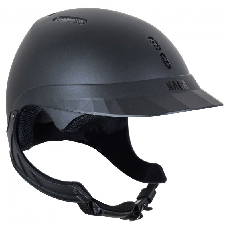 NACA Gravity TR Riding Helmet – Glossy Gray – CE Certified Equestrian Helmet Made in France