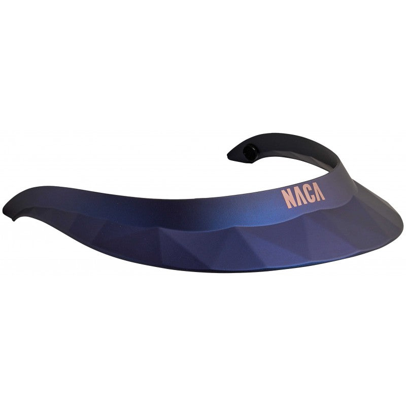 NACA Wide Visor Matte Blue – Magnetic Interchangeable Helmet Visor